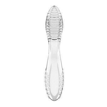 Двосторонній скляний дилдо Satisfyer Dazzling Crystal 2 Transparent SX3550 фото