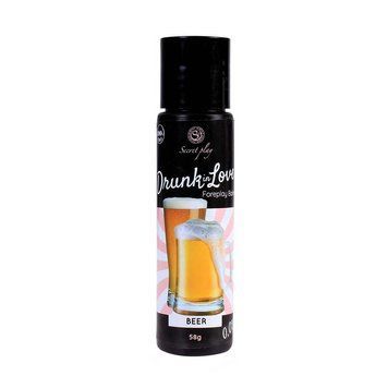 Їстівний гель для прелюдій Secret Play Drunk In Love Beer, 58 мл 71220836768 фото