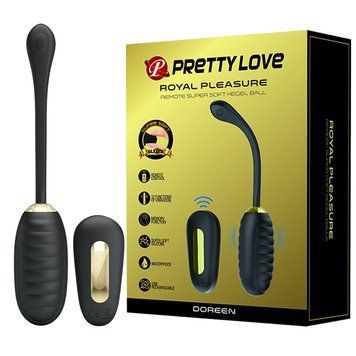 Віброяйце Pretty Love Royal Pleasure Doreen Black, 104 г 6603BI-014711W фото