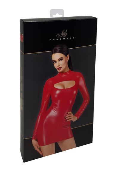 Сукня Noir Handmade F367 Bombshell Bodycon Dress Red M SX4090 фото