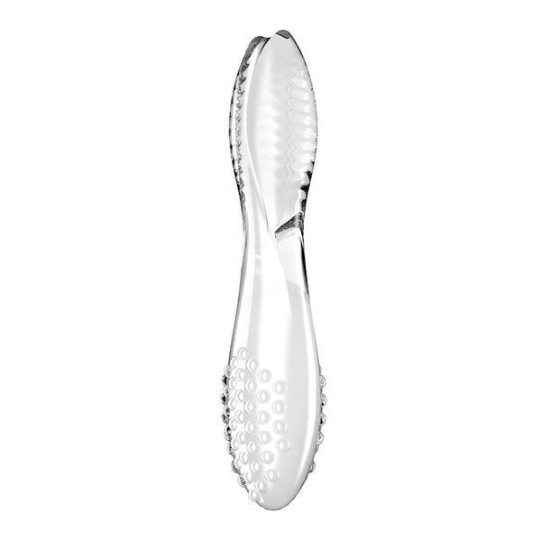 Двосторонній скляний дилдо Satisfyer Dazzling Crystal 2 Transparent SX3550 фото