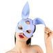 Шкіряна маска Зайчика Art of Sex - Bunny mask, колір Лавандовий SO9648 фото 1