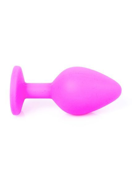 Анальна пробка Boys of Toys Jewellery Silicone Pink Plug M Light Blue 62530064-00085 фото