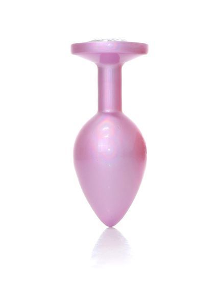 Анальна пробка Boys of Toys Jewellery Pearl Pink Plug Clear M 62530064-00133 фото