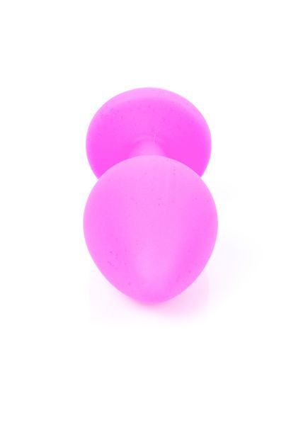 Анальна пробка Boys of Toys Jewellery Silicone Pink Plug M Light Blue 62530064-00085 фото