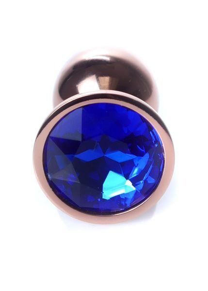 Анальна пробка Boys of Toys Jewellery Red Gold Plug Dark Blue 62530064-00114 фото