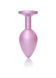 Анальна пробка Boys of Toys Jewellery Pearl Pink Plug Clear M 62530064-00133 фото 5