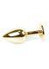 Анальна пробка Boys of Toys Jewellery Gold Plug Light Pink, d - 2,7 см 62530064-00018 фото 4