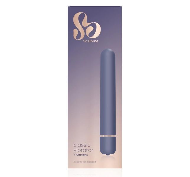 Класичний вібратор Menopause Classic Vibrator So Divine 622551 фото