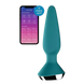 Анальна смарт-вібропробка Satisfyer Plug-ilicious 1 Petrol SO5441 фото 1