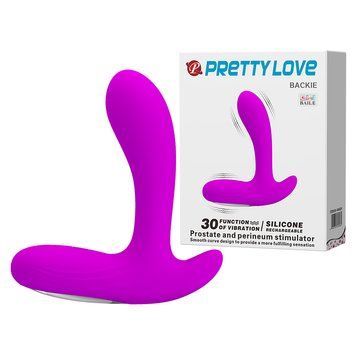 Масажер простати Pretty Love Backie Prostate Stimulator Purple 6603BI-040029-1 фото