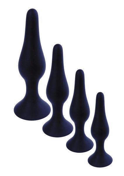 Анальна пробка Boys of Toys Silicone Black Plug M 62530064-00093 фото
