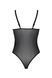 Боді Passion KERRIA BODY black, XXL XXXL, з високими вирізами та верхом балконет SX0486 фото 4