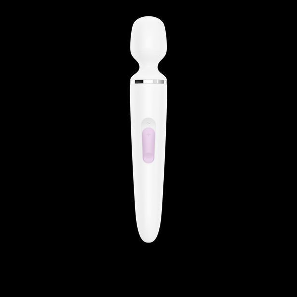 Вібромасажер Satisfyer Wand-er Woman (White Chrome), водонепроникний, потужний, розмір XXL SO3458 фото