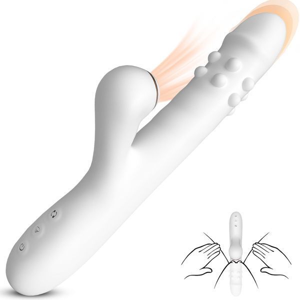 Вібратор - Silicone Vibrator 3 rotating, 7 licking functions 62530063-00079 фото