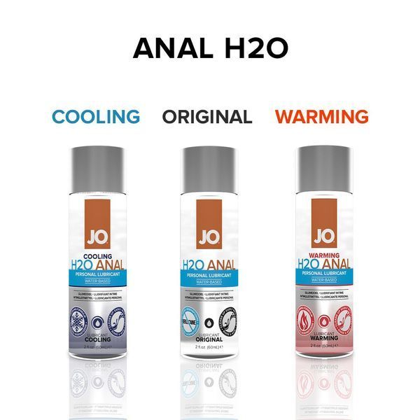 Анальний лубрикант JO ANAL H2O - WARMING (120 мл) SO1681 фото