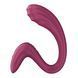 Вагінально-кліторальний вібратор Satisfyer G for Goddess 3 Wine Red SX3831 фото 1