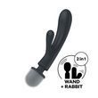 Вібратор-кролик з вібромасажером Satisfyer Triple Lover Grey