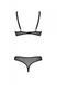 Еротичне боді Passion MARINA BODY, XXL XXXL, black, з відкритими чашками SO9718 фото 4