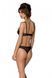 Еротичне боді Passion MARINA BODY, XXL XXXL, black, з відкритими чашками SO9718 фото 2