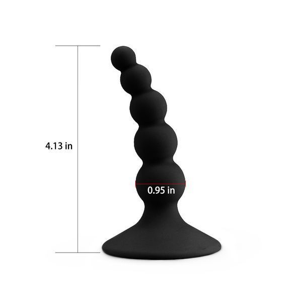Анальна пробка Lovetoy Lure Me Beaded Butt Plug 4" 6452LV-1023 фото