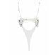 Еротичний боді з малюнком Passion LOVELIA BODY, white SO4756 фото 6