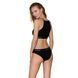 Трусики з прозорою вставкою Passion PS006 PANTIES XL, black SO4233 фото 4