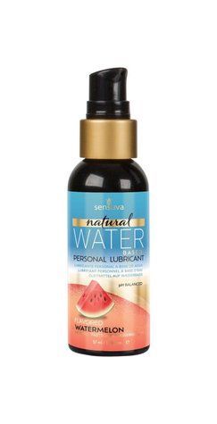 Лубрикант на водній основі Sensuva Natural Water-Based Watermelon без гліцерину (57 мл) SO3222 фото