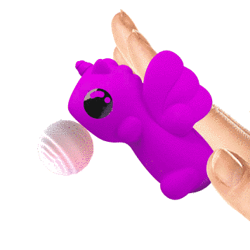 Вібратор на палець Pretty Love Magic Unicorn Stimulator Purple 6603BI-300061 фото