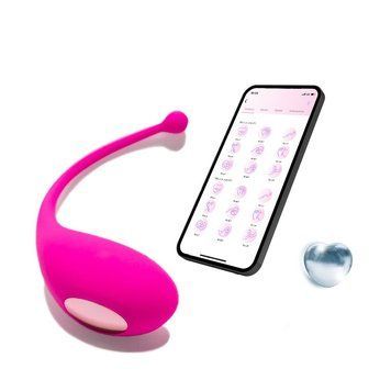 Смарт-віброяйце з глибокою вібрацією Adrien Lastic Palpitation Pink SO4866 фото