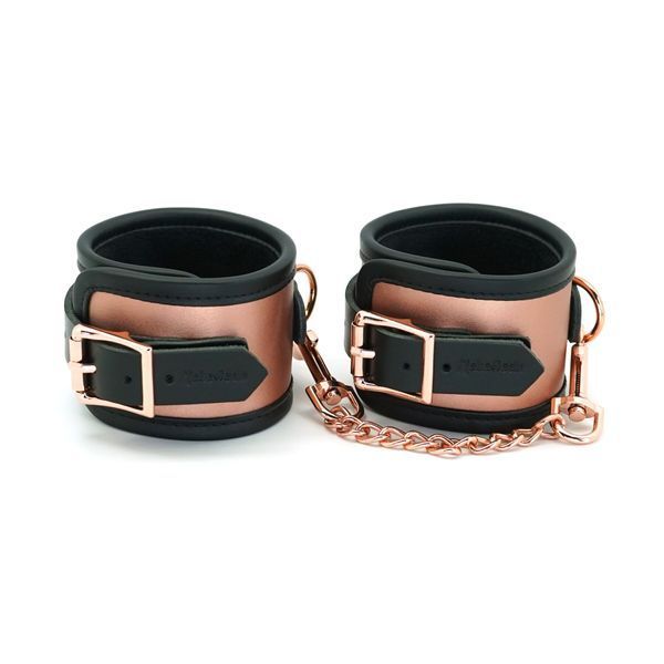 Поножі Liebe Seele Rose Gold Memory Ankle Cuffs, натуральна шкіра, рожеве золото SO9497 фото