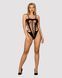 Бодістокінг із поперечними вирізами Obsessive B122 teddy S M SO7210 фото 3