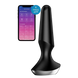 Анальна смарт-вібропробка Satisfyer Plug-ilicious 2 Black SO5444 фото 1