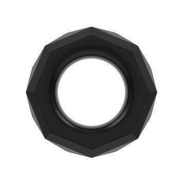 Ерекційне кільце LoveToy Power Plus Cockring 4 Black 6452LV1434 фото