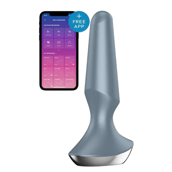 Анальна смарт-вібропробка Satisfyer Plug-ilicious 2 Ice Blue SO5445 фото