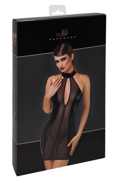Сукня Noir Handmade F370 Luxuria Crystal Sheer Mini Dress XS SX4103 фото