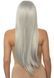 Перука Leg Avenue 33" Long straight center part wig Grey SO8588 фото 2