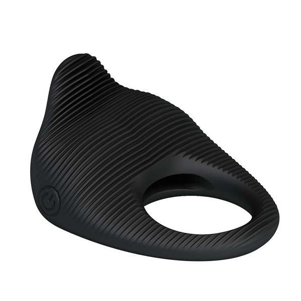 Ерекційне кільце Pretty Love Thimble Cock Ring Black 6603BI-210142 фото