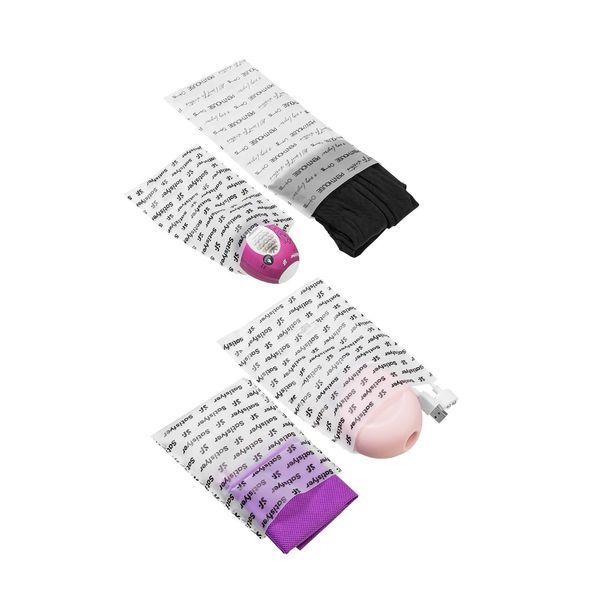 Подарунковий набір Satisfyer Love Box, іграшка Для нього та Для неї, білизна, мішечок для зберігання SO8791 фото