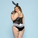Еротичний костюм зайчика JSY &laquo;Пристрасна Медісон&raquo; Plus Size, Black SO8374 фото 2
