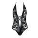Боді з дуже глибоким декольте Passion DARYL BODY L XL, black EL14801 фото 5