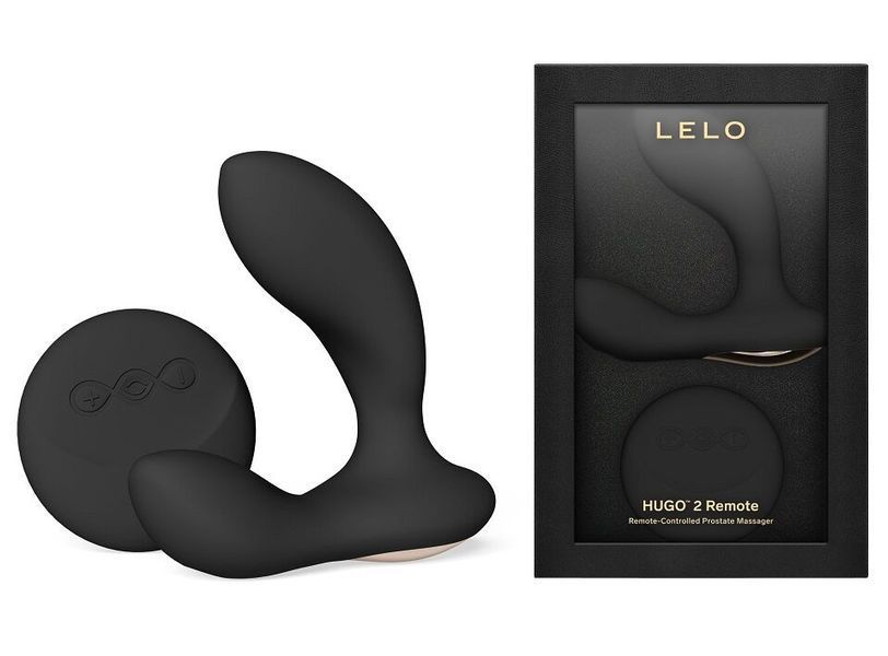 Масажер простати LELO Hugo 2 Remote Black з пультом ДК SX0691 фото