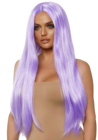 Перука Leg Avenue 33" Long straight center part wig lavender SO8589 фото