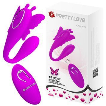 Вібратор для пари Pretty Love Chimera Stimulator Purple 6603BI-014824W фото