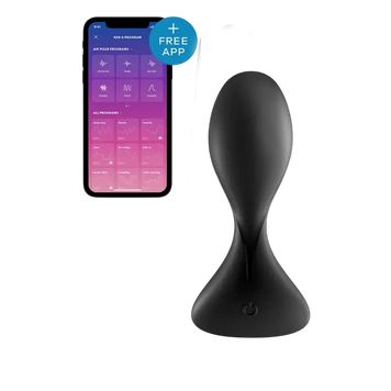 Анальна смарт-пробка з вібрацією Satisfyer Trendsetter Black SO6099 фото