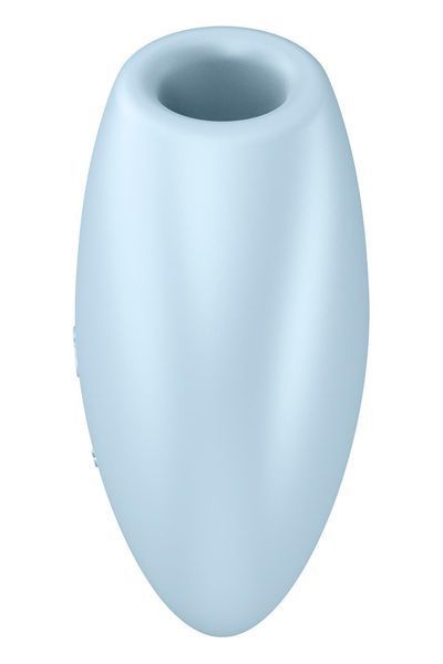Вакуумний стимулятор клітора з вібрацією Satisfyer Cutie Heart Blue SO6287 фото