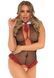 Костюм школярки Leg Avenue Schoolgirl O S, боді з краваткою SO8623 фото 3