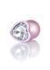Анальна пробка Boys of Toys Jewellery Pearl Pink Heart Plug Clear M 62530064-00139 фото 3
