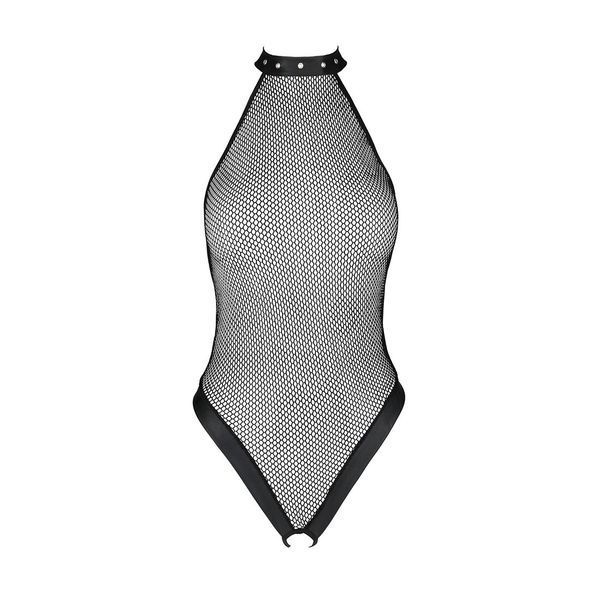 Боді-халтер з відкритим доступом Passion MOONLIGHT BODY XXL XXXL black SO8449 фото