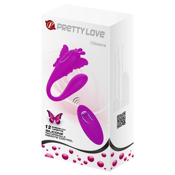 Вібратор для пари Pretty Love Chimera Stimulator Purple 6603BI-014824W фото